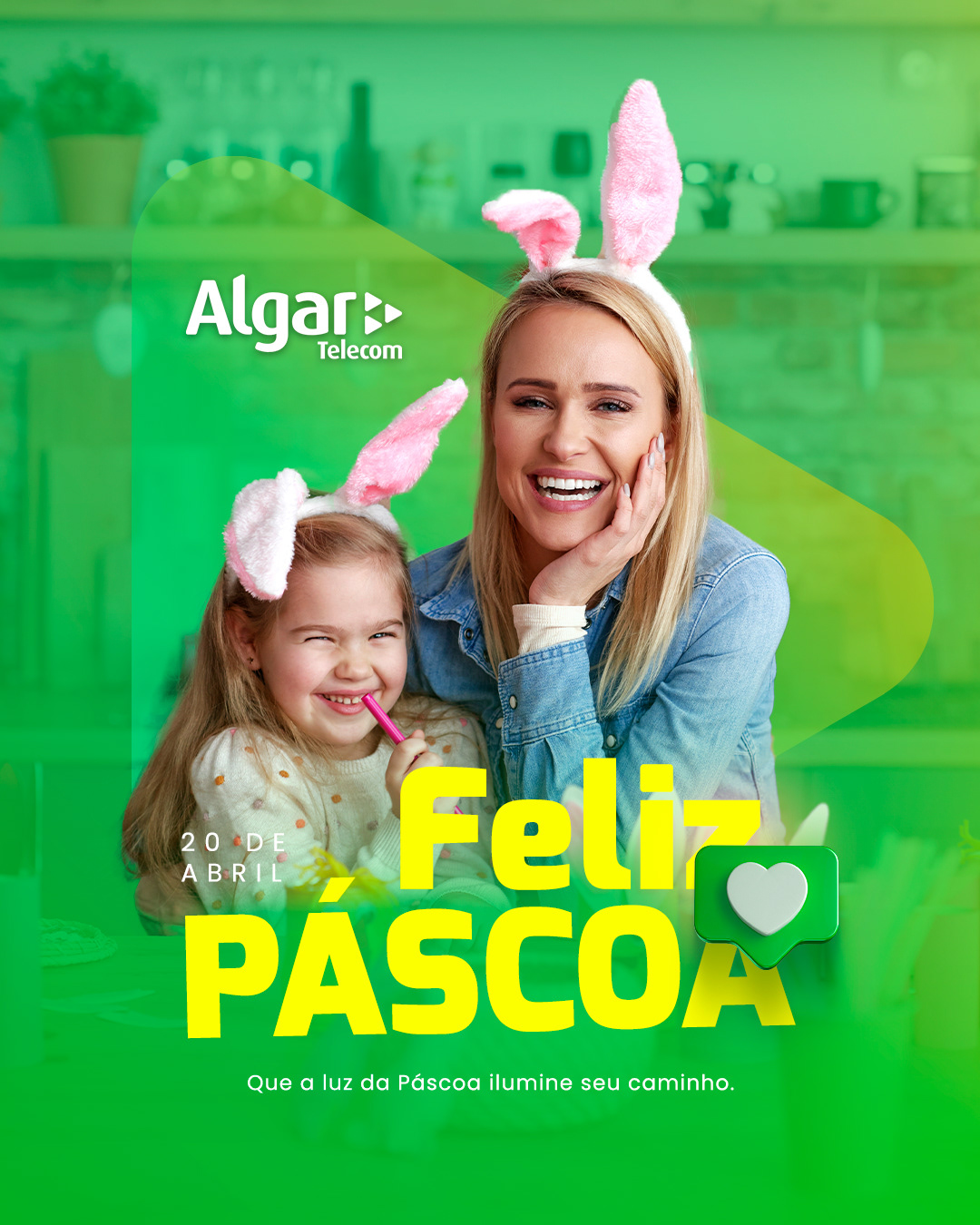 Algar Telecom — arte de social media